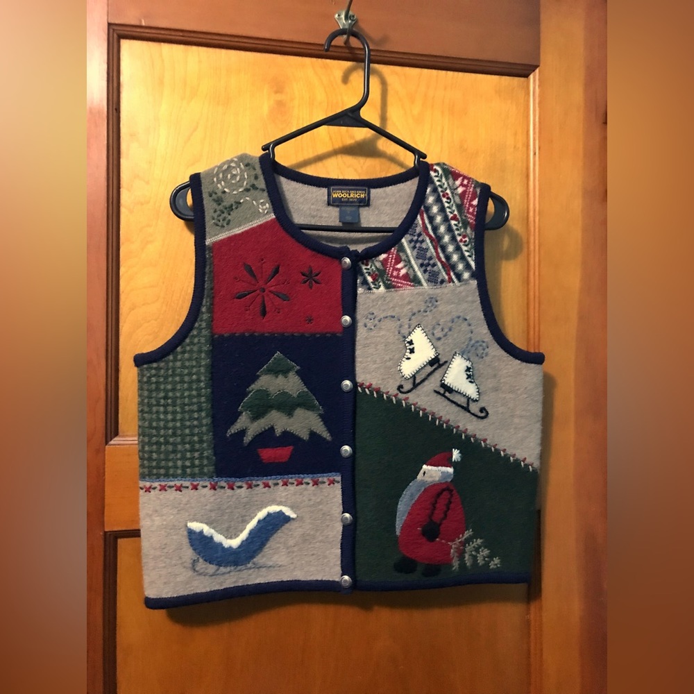 Vintage 90s Woolrich wool vest